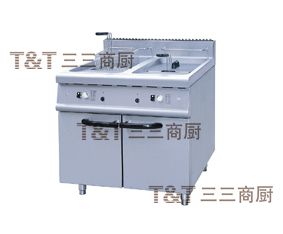 柜式雙缸炸爐